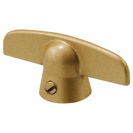 PRIME-LINE Tee Handle, Roman Gold, 3/8 in. Special, Fits Pella Windows 2 Pack H 3827